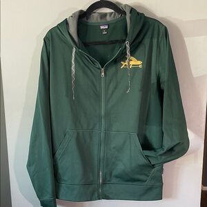 Patagonia Forest Green Fleece hoodie